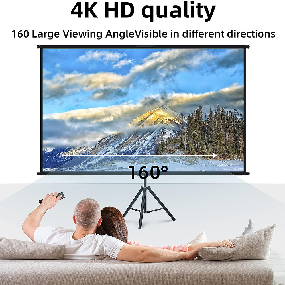 VEIDADZ Projector Screen With  - Home Cinema Rack avaliação e preço
