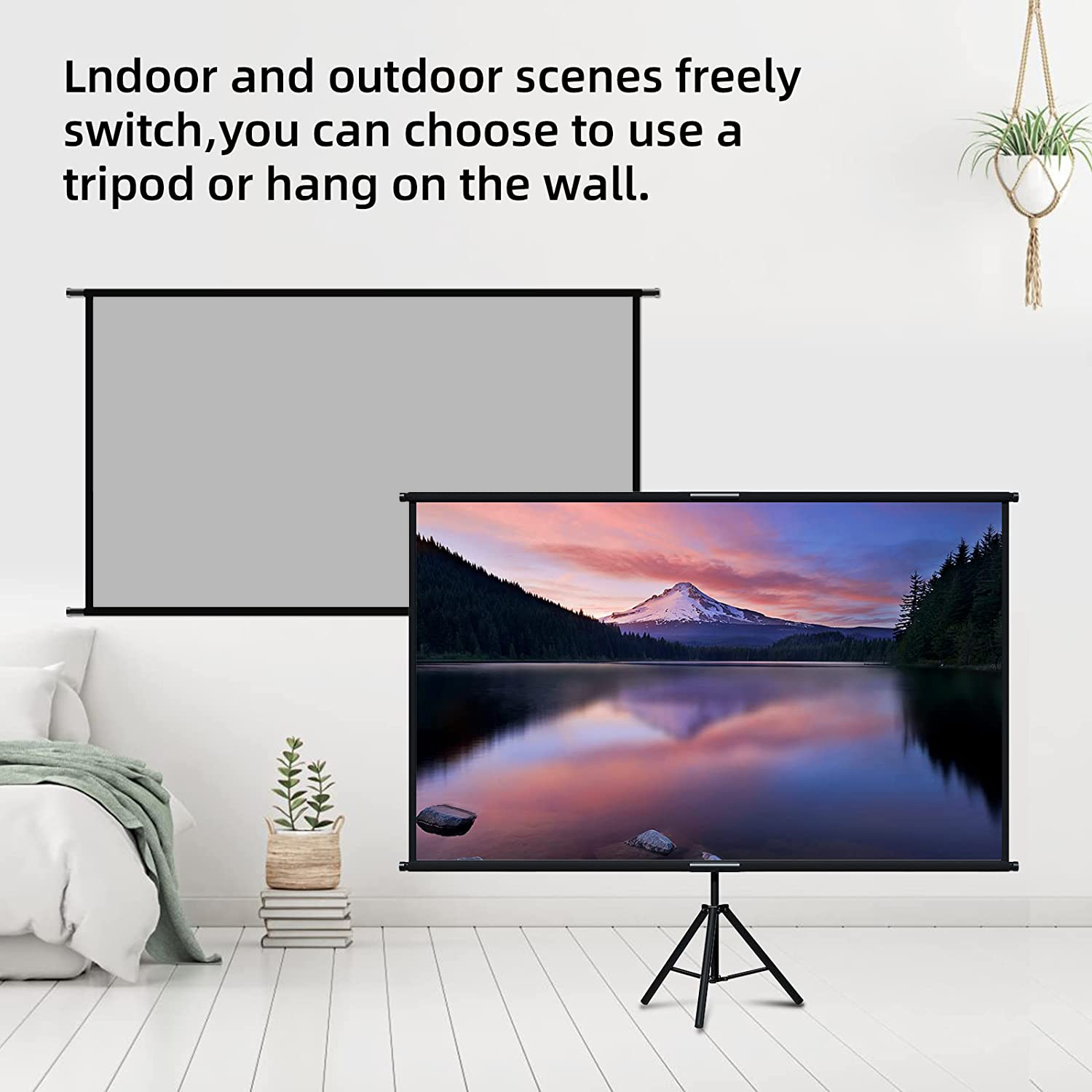 VEIDADZ Projector Screen With  - Home Cinema Rack avaliação e preço