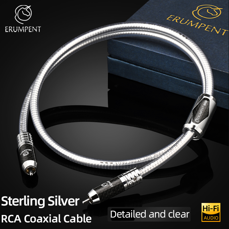 ERUMPENT 75Ohms Sterling Silve - Genius Home Cinema avaliação e preço