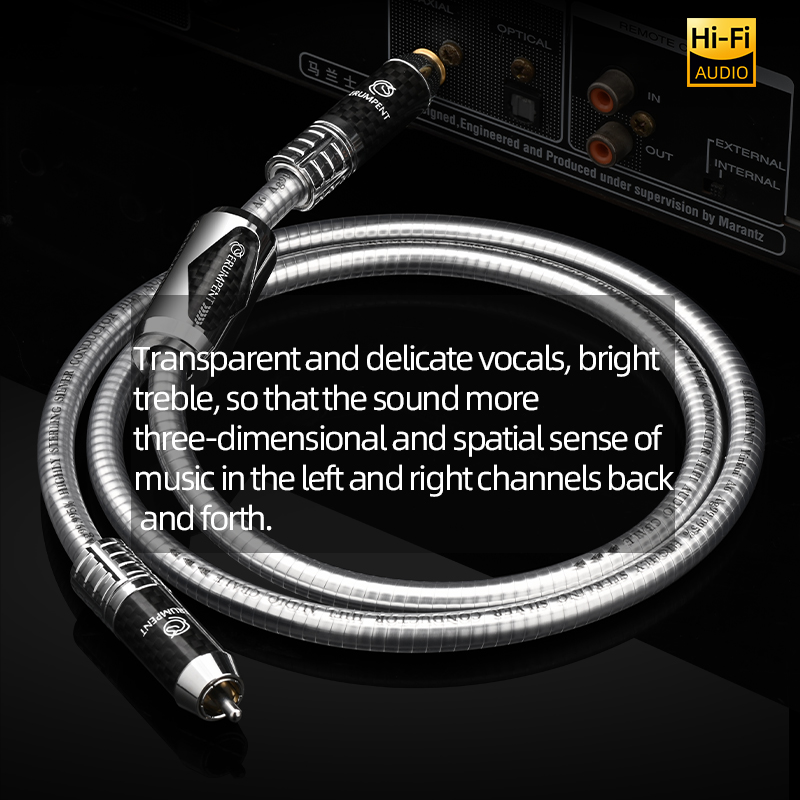 ERUMPENT 75Ohms Sterling Silve - Genius Home Cinema avaliação e preço