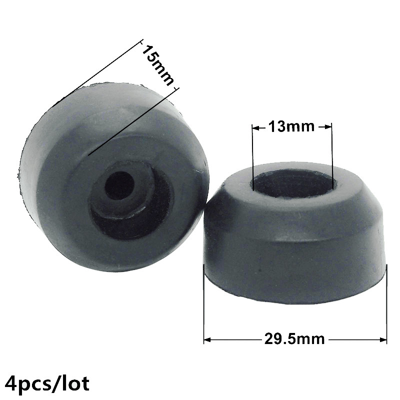 4PC DJ Speaker Feet Cabinet Re - Home Cinema Rack avaliação e preço