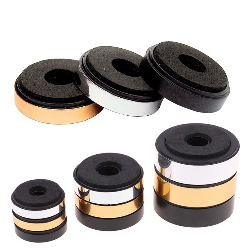 4pcs Speaker Shockproof Stand  - Home Cinema Rack avaliação e preço