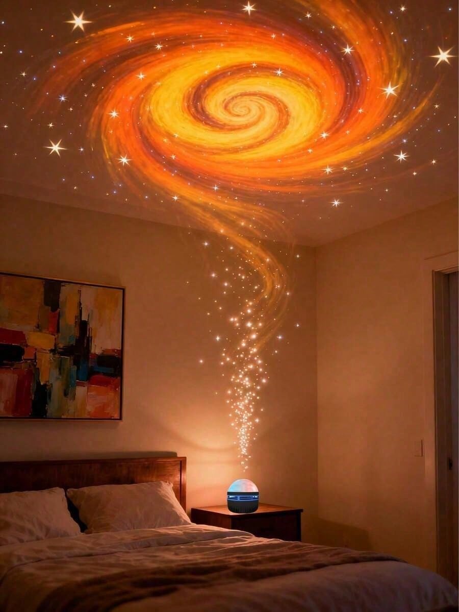 1pc LED Northern Lights Aurora - Home Cinema Galaxy avaliação e preço