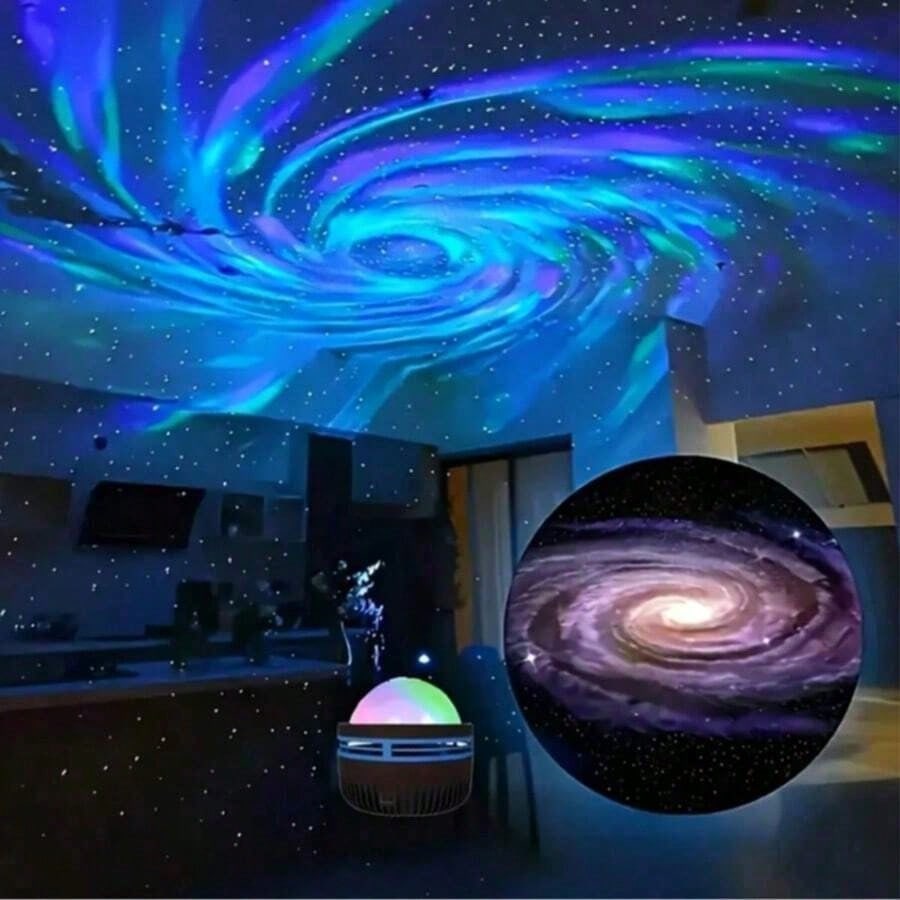 1pc LED Northern Lights Aurora - Home Cinema Galaxy avaliação e preço