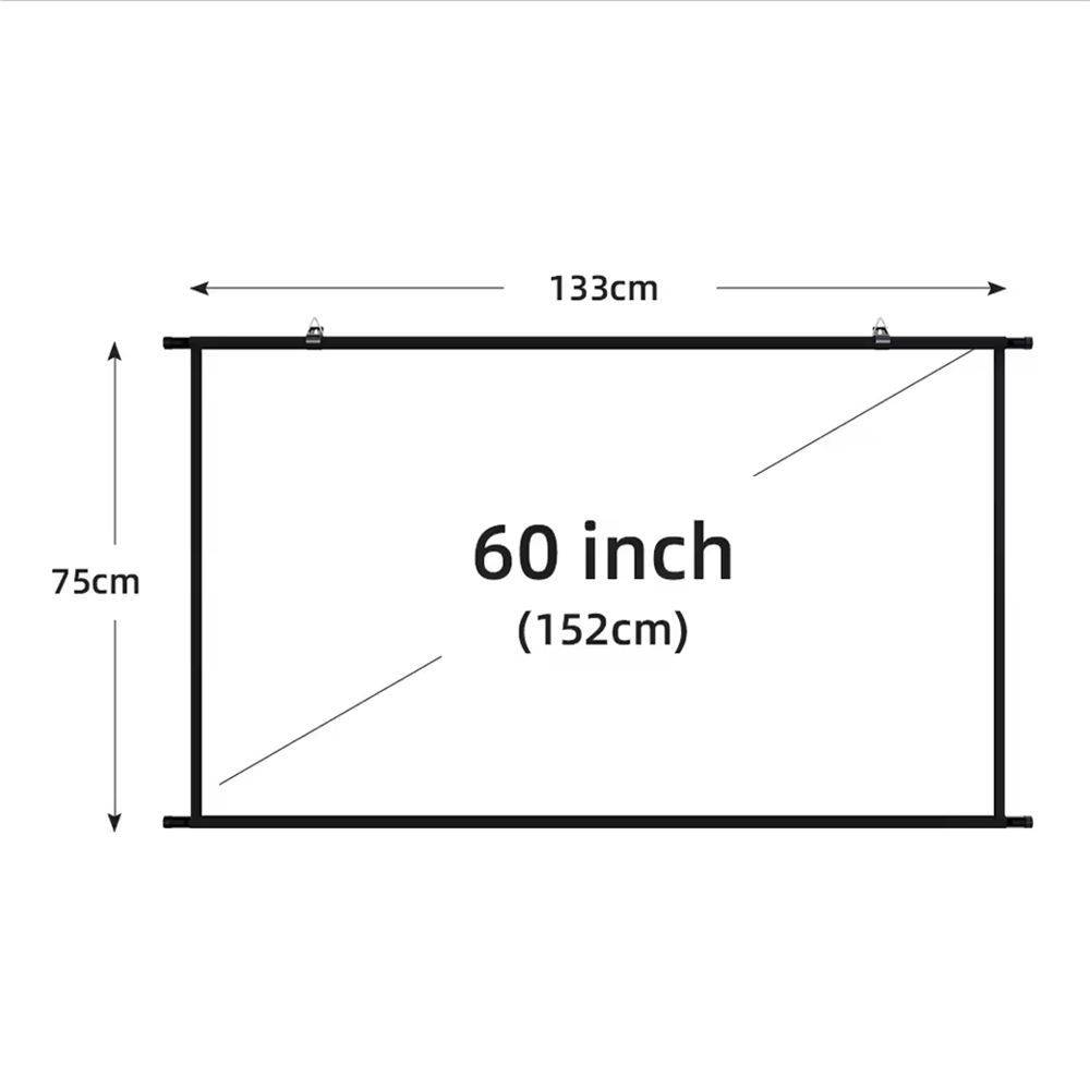 XIAOHUI Wall Mounted Projector - Home Cinema Rack avaliação e preço