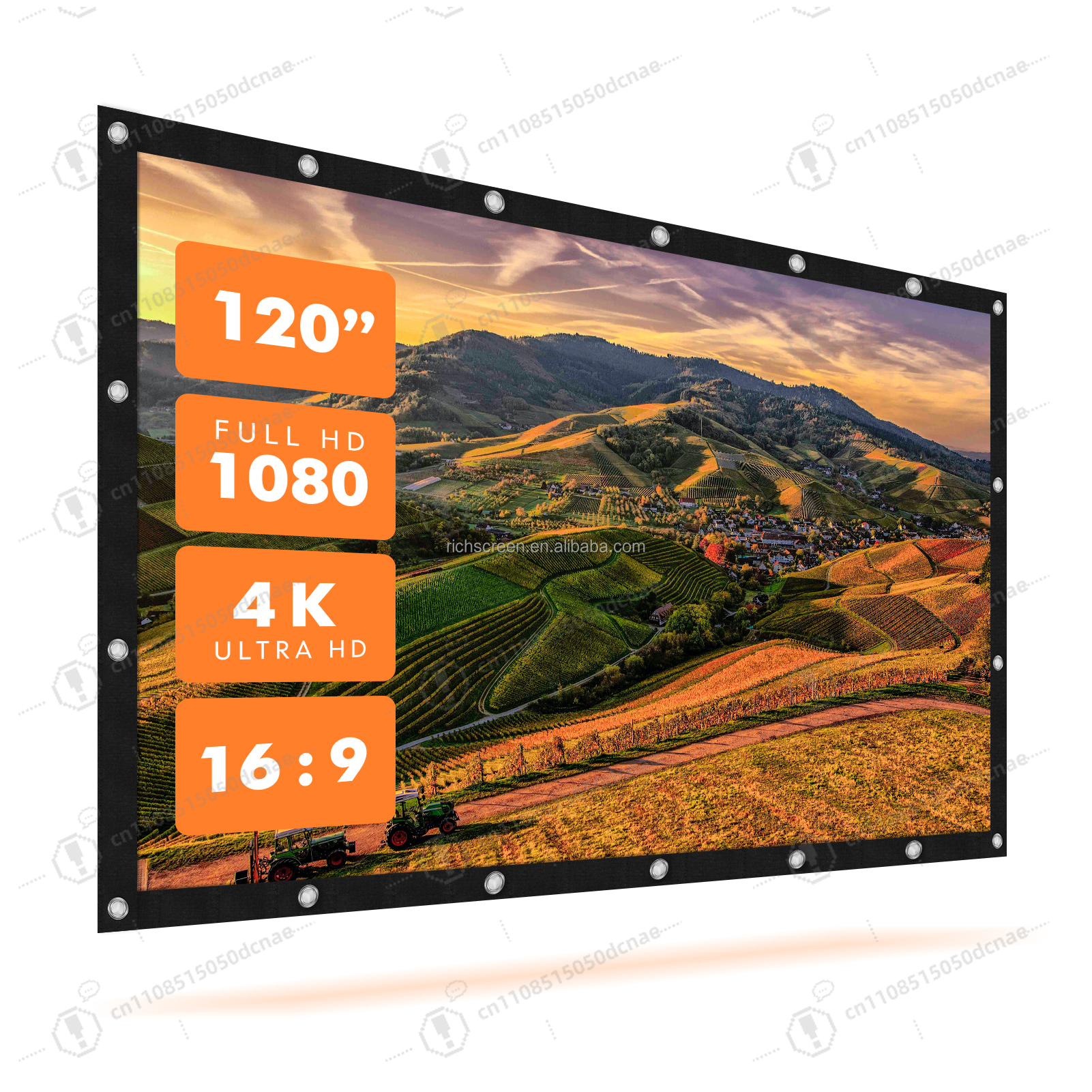 Outdoor Portable Movie Screen  - Home Cinema Rack avaliação e preço