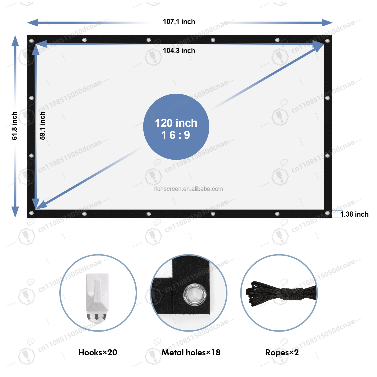 Outdoor Portable Movie Screen  - Home Cinema Rack avaliação e preço