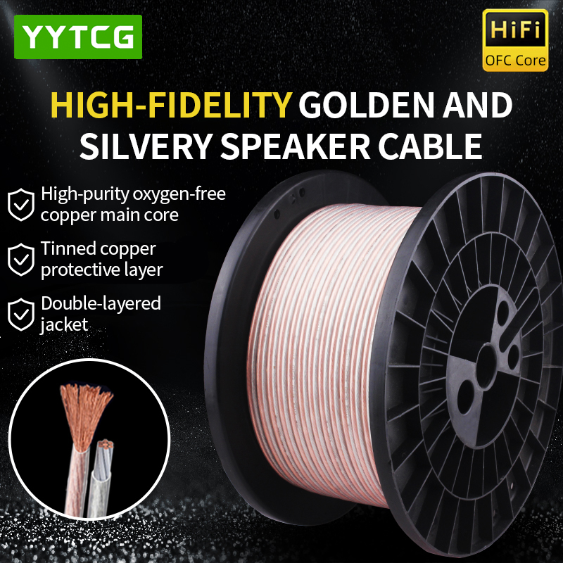 YYTCG DIY HIFI Audio Cable Oxy - Genius Home Cinema avaliação e preço
