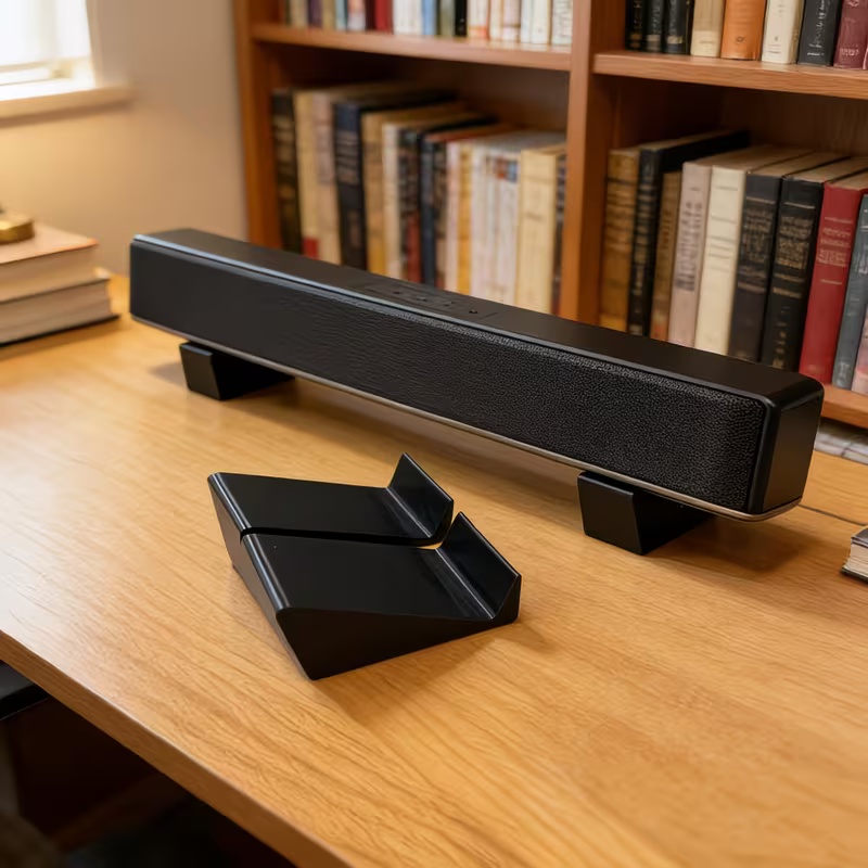 2pcs Universal SoundBar Stand  - Home Cinema Rack avaliação e preço