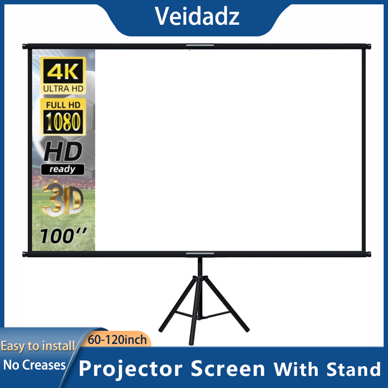 VEIDADZ Projector Screen With  - Home Cinema Rack avaliação e preço