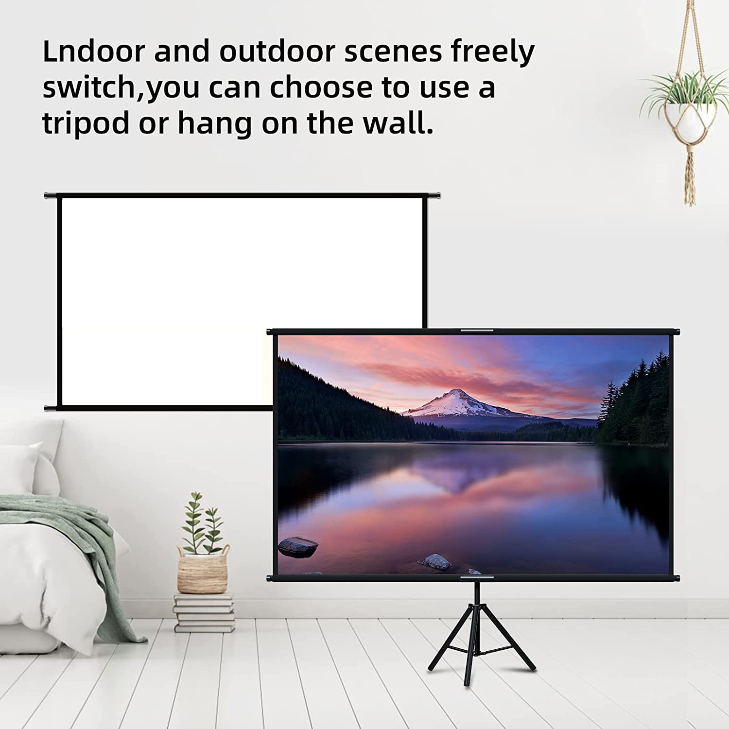VEIDADZ Projector Screen With  - Home Cinema Rack avaliação e preço