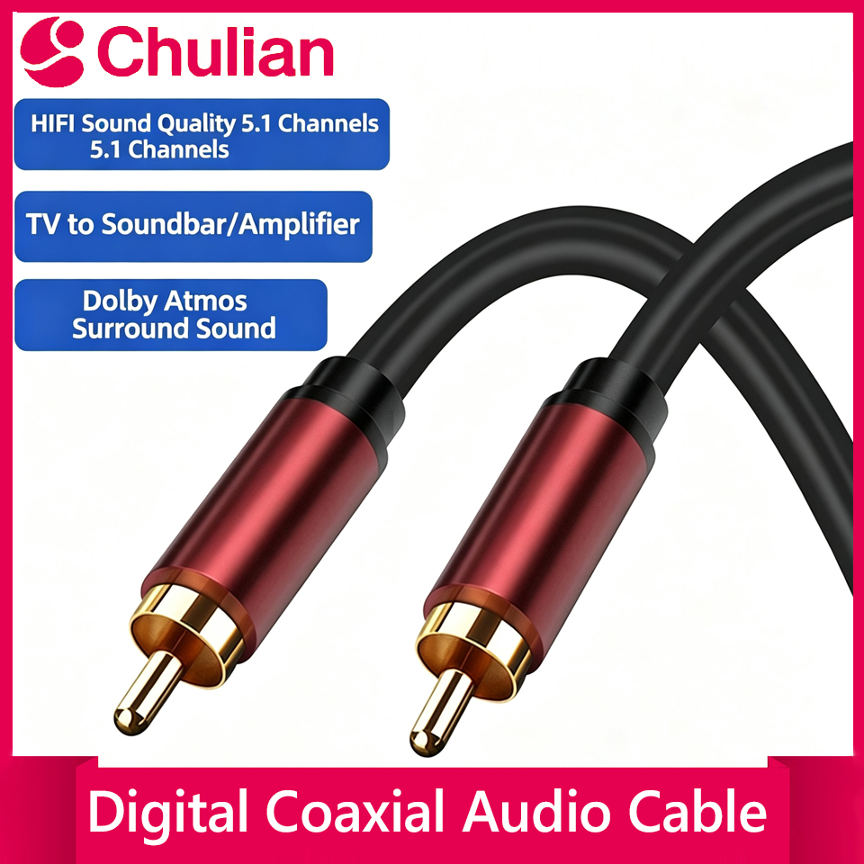 Coaxial Digital Audio Cable Su - Genius Home Cinema avaliação e preço