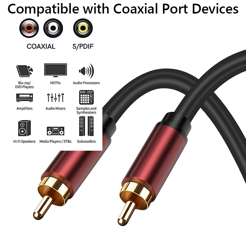 Coaxial Digital Audio Cable Su - Genius Home Cinema avaliação e preço