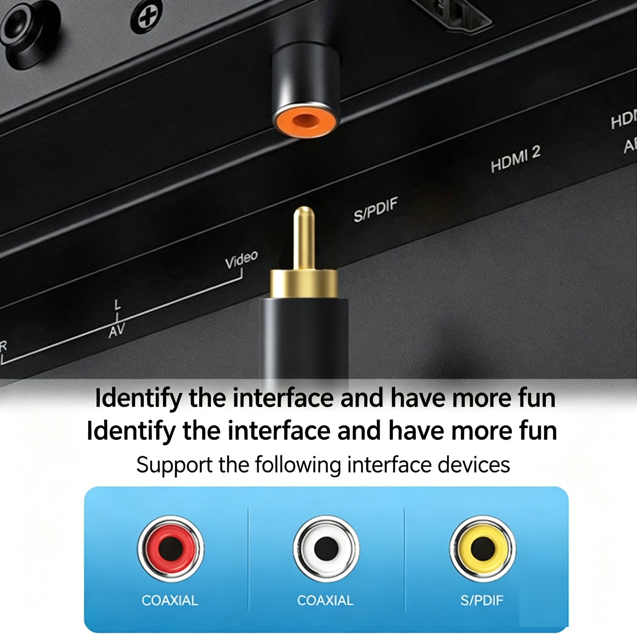 Coaxial Digital Audio Cable Su - Genius Home Cinema avaliação e preço