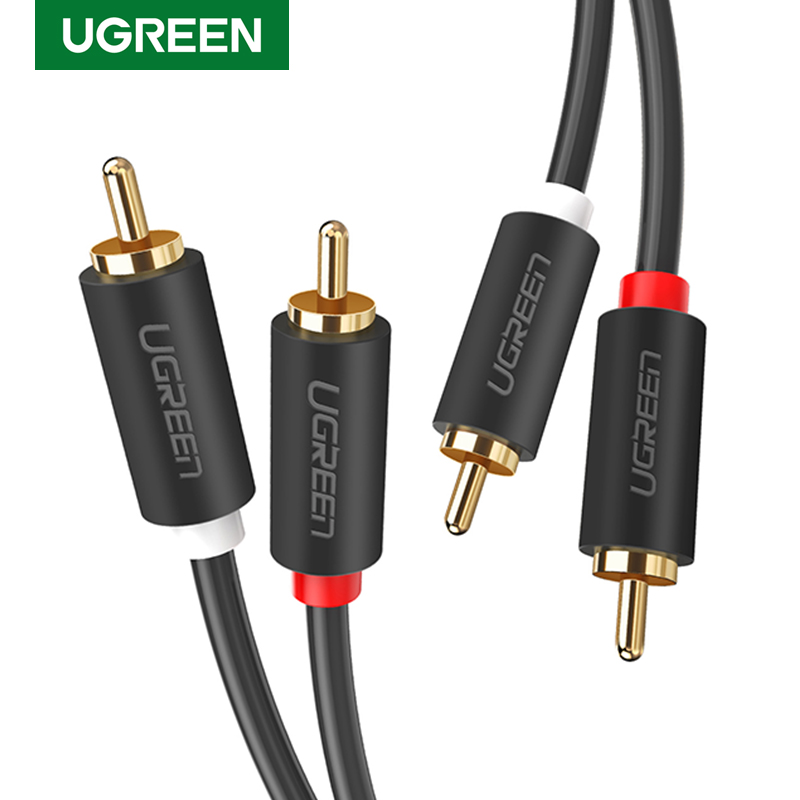 UGREEN 2RCA to 2 RCA Male to M - Genius Home Cinema avaliação e preço