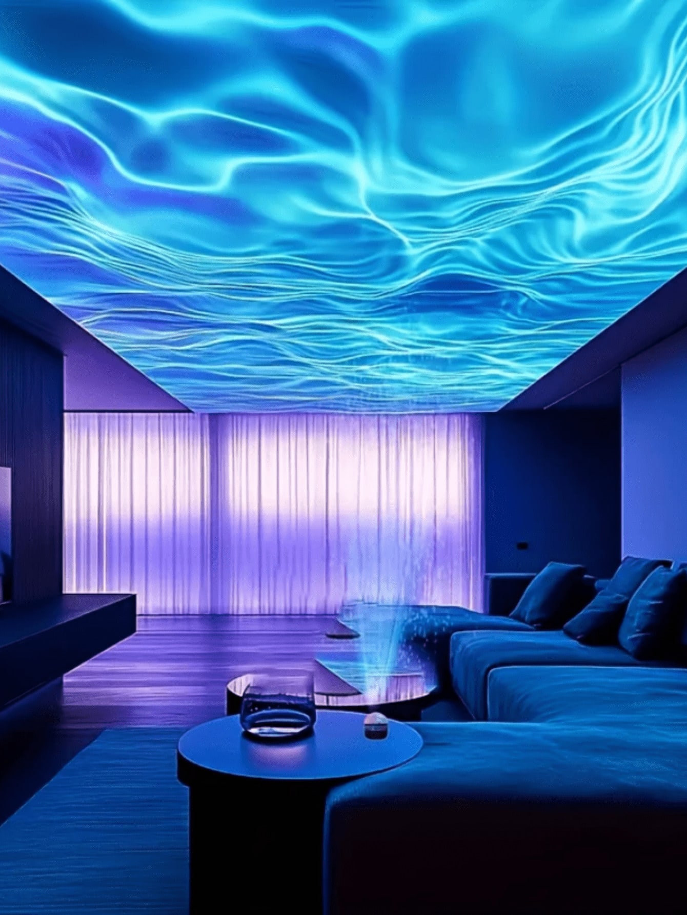 1pc LED Northern Lights Aurora - Home Cinema Galaxy avaliação e preço