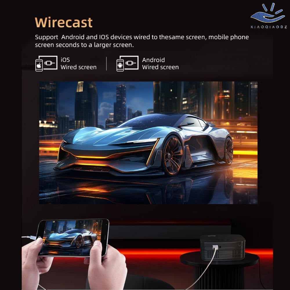 Mini Portable Projector Home T - Home Cinema Rack avaliação e preço