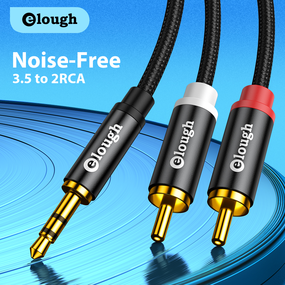 Elough RCA Cable AUX RCA Speak - Genius Home Cinema avaliação e preço