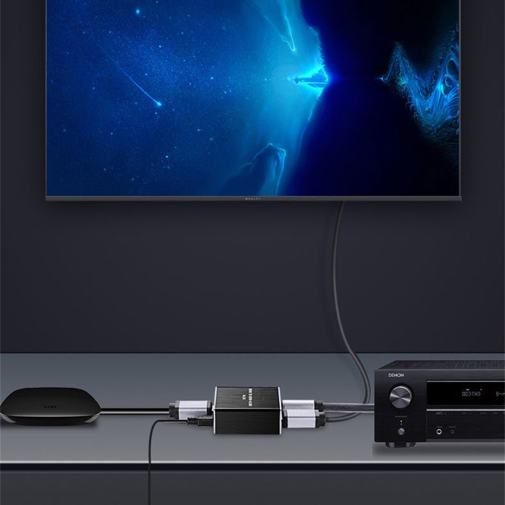 HDMI-Compatible Audio Extracto - Genius Home Cinema avaliação e preço