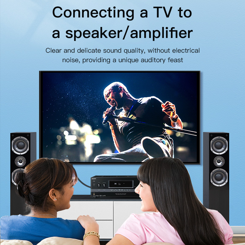 CHOSEAL RCA Cable Digital Coax - Genius Home Cinema avaliação e preço