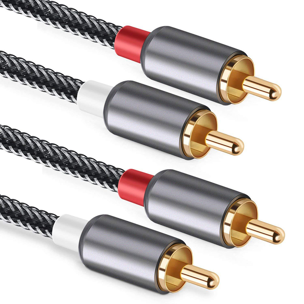 2RCA To 2 RCA Male To Male Aud - Genius Home Cinema avaliação e preço