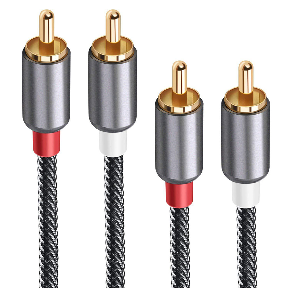 2RCA To 2 RCA Male To Male Aud - Genius Home Cinema avaliação e preço