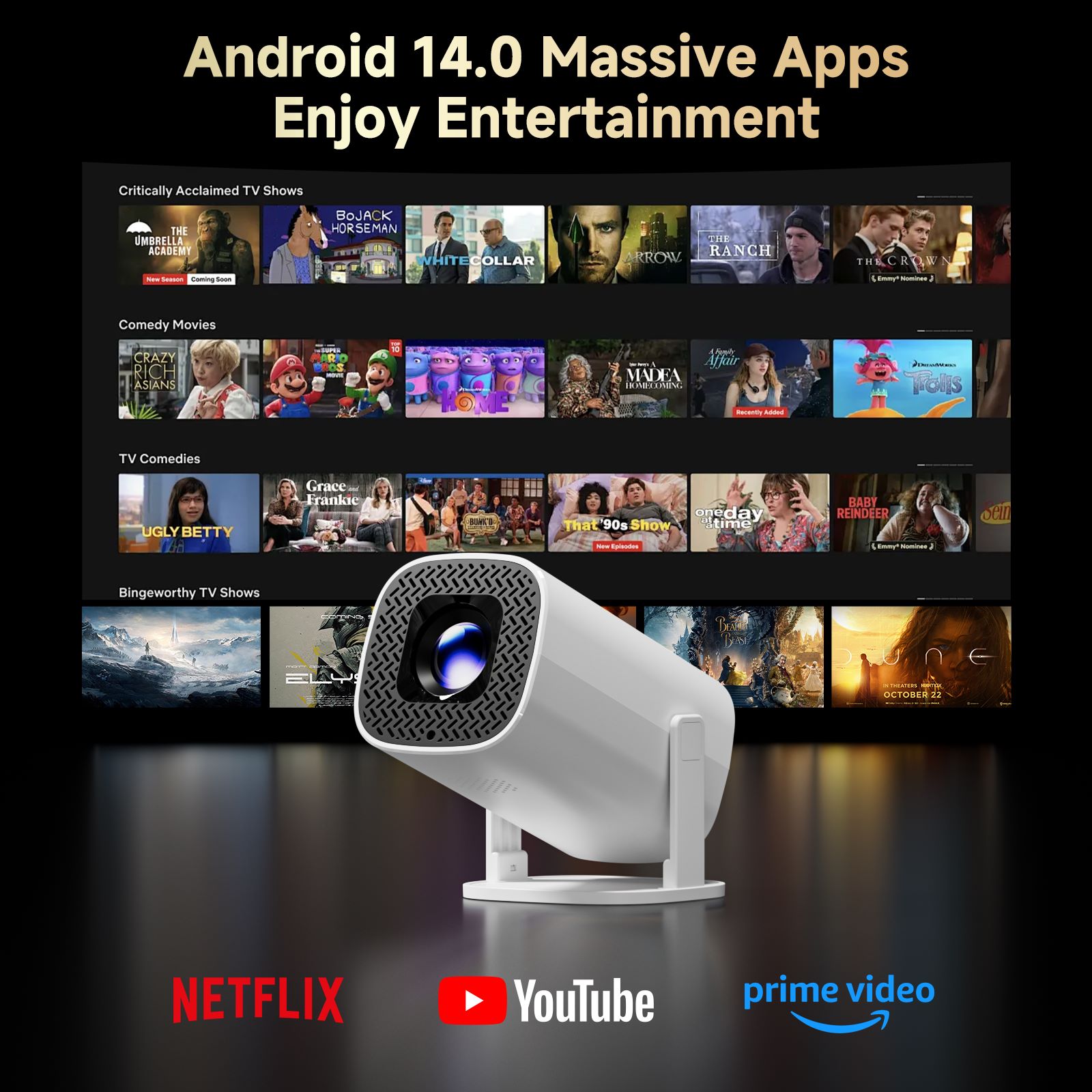 P30 PRO Smart Mini Projector A - Home Cinema Rack avaliação e preço
