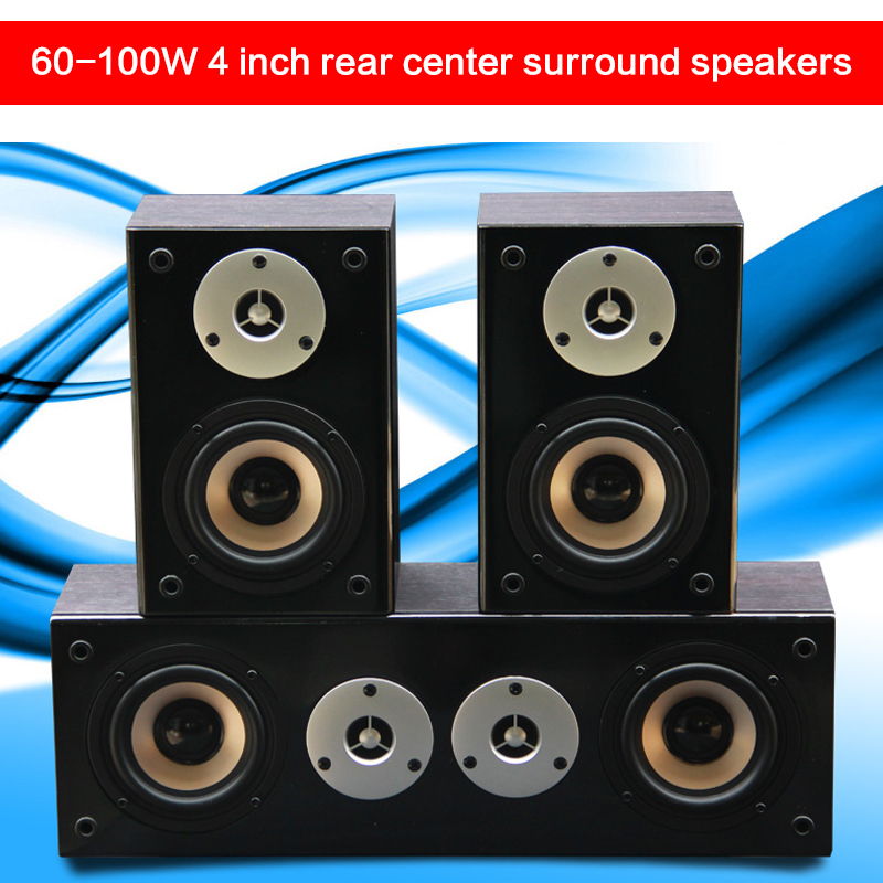 100W 4 Inch High Power Wall Mo - Home Cinema Rack avaliação e preço