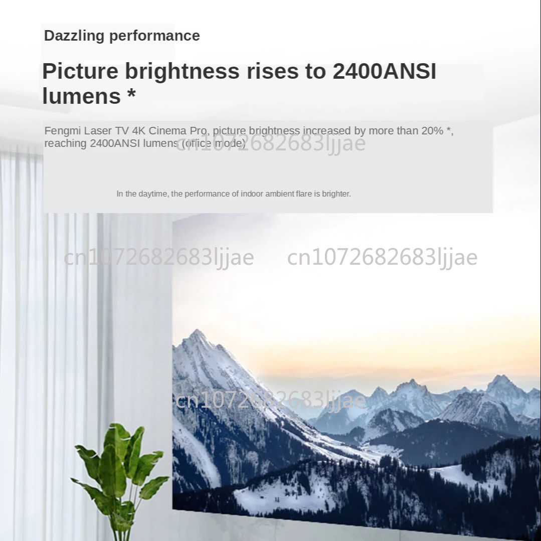 4K Cinema Pro Laser Projection - Home Cinema Beamer avaliação e preço