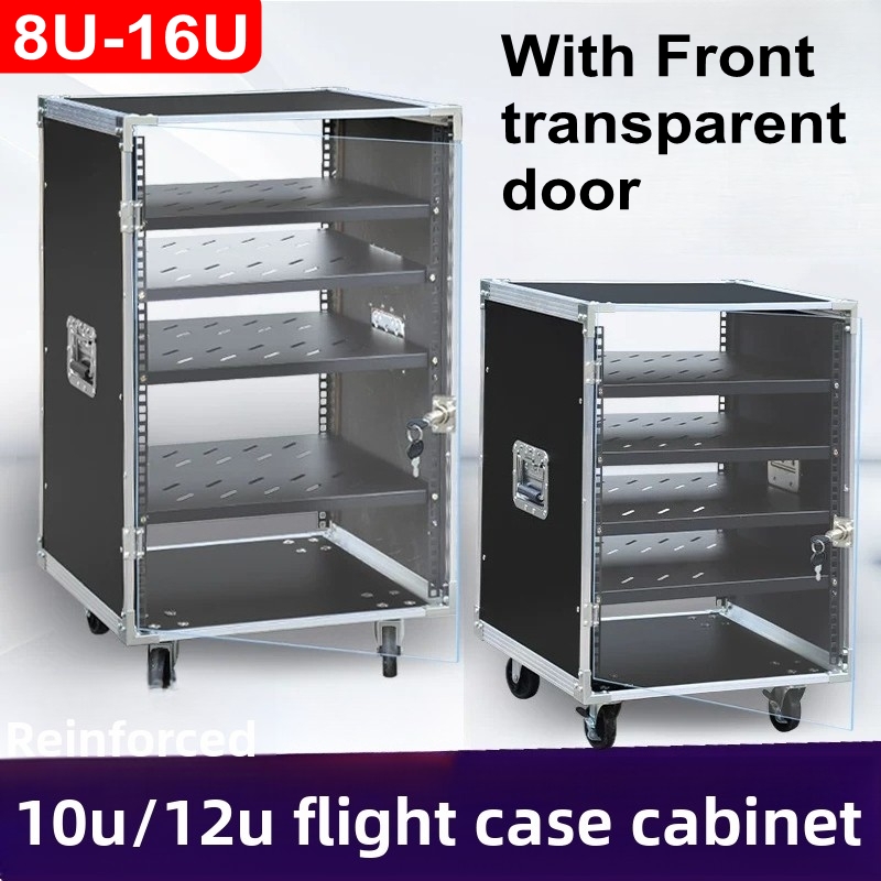 Front transparent door 8U - 16 - Home Cinema Rack avaliação e preço