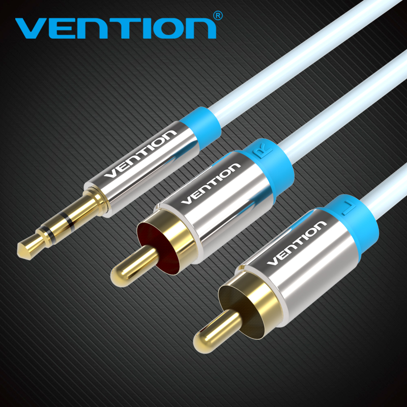 Vention RCA Cable 3.5 to 2rca  - Genius Home Cinema avaliação e preço