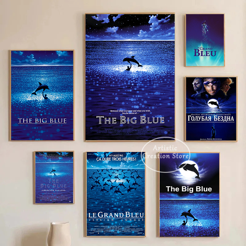 France The Big Blue Movie Post - Home Cinema France avaliação e preço