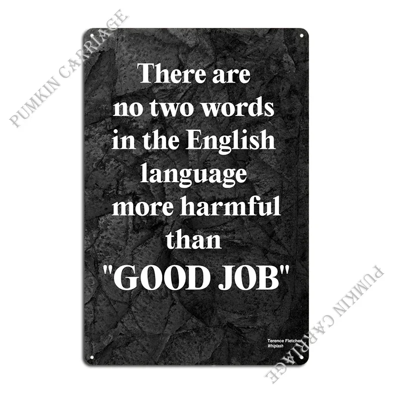 Good Job Metal Sign Home Garag - Home Cinema Jobs avaliação e preço