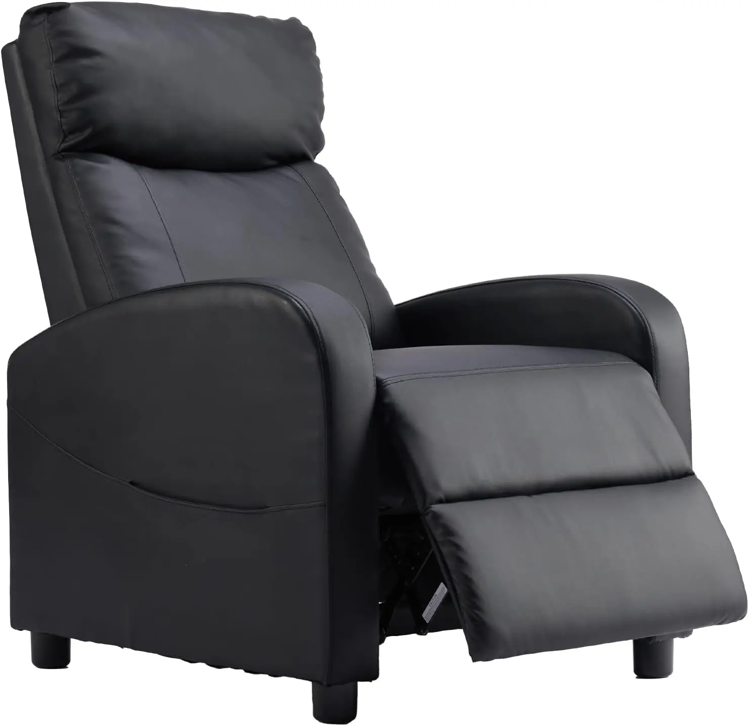 Recliner Chair PU Leather Recl - Home Cinema Rack avaliação e preço